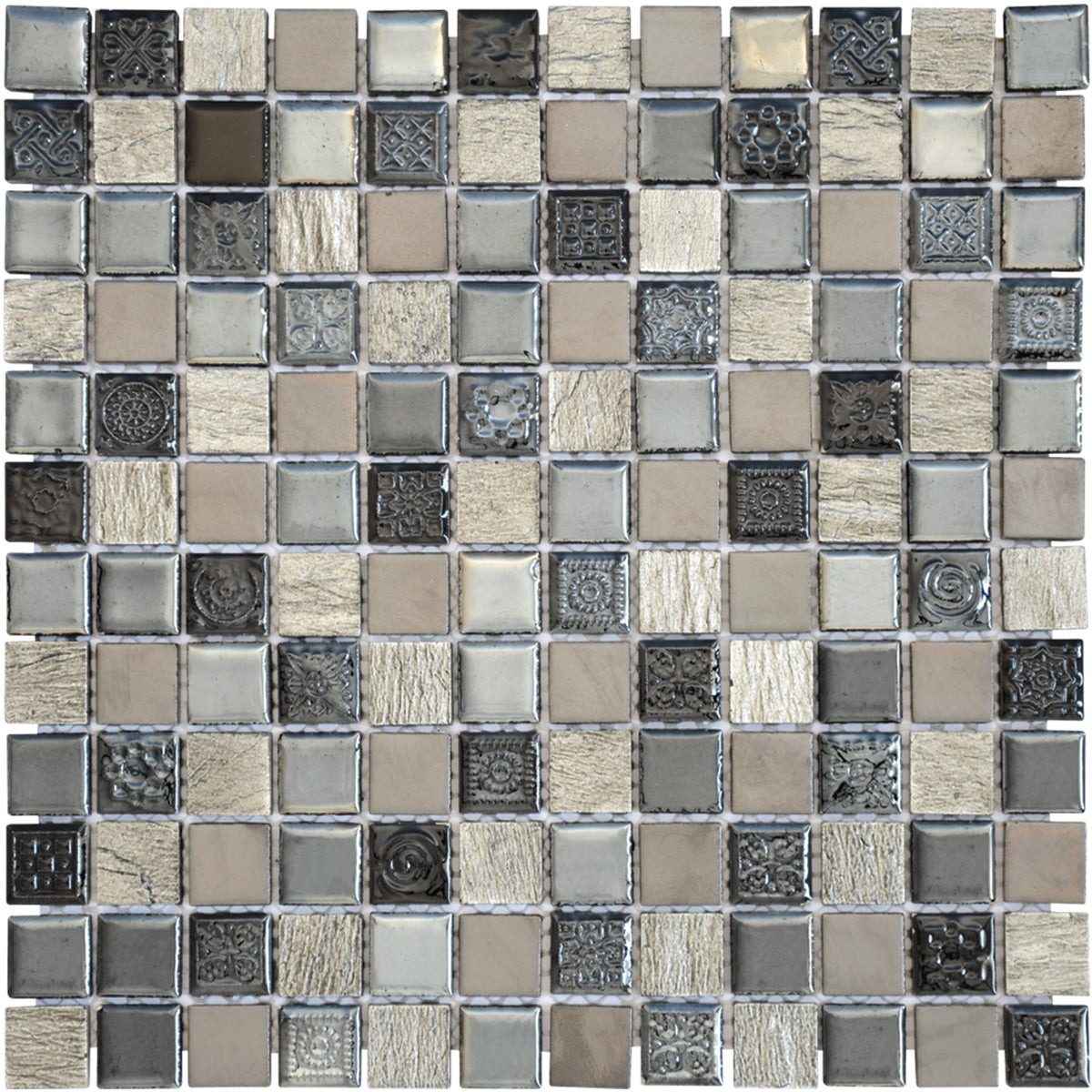 Mosaïque smoky grey