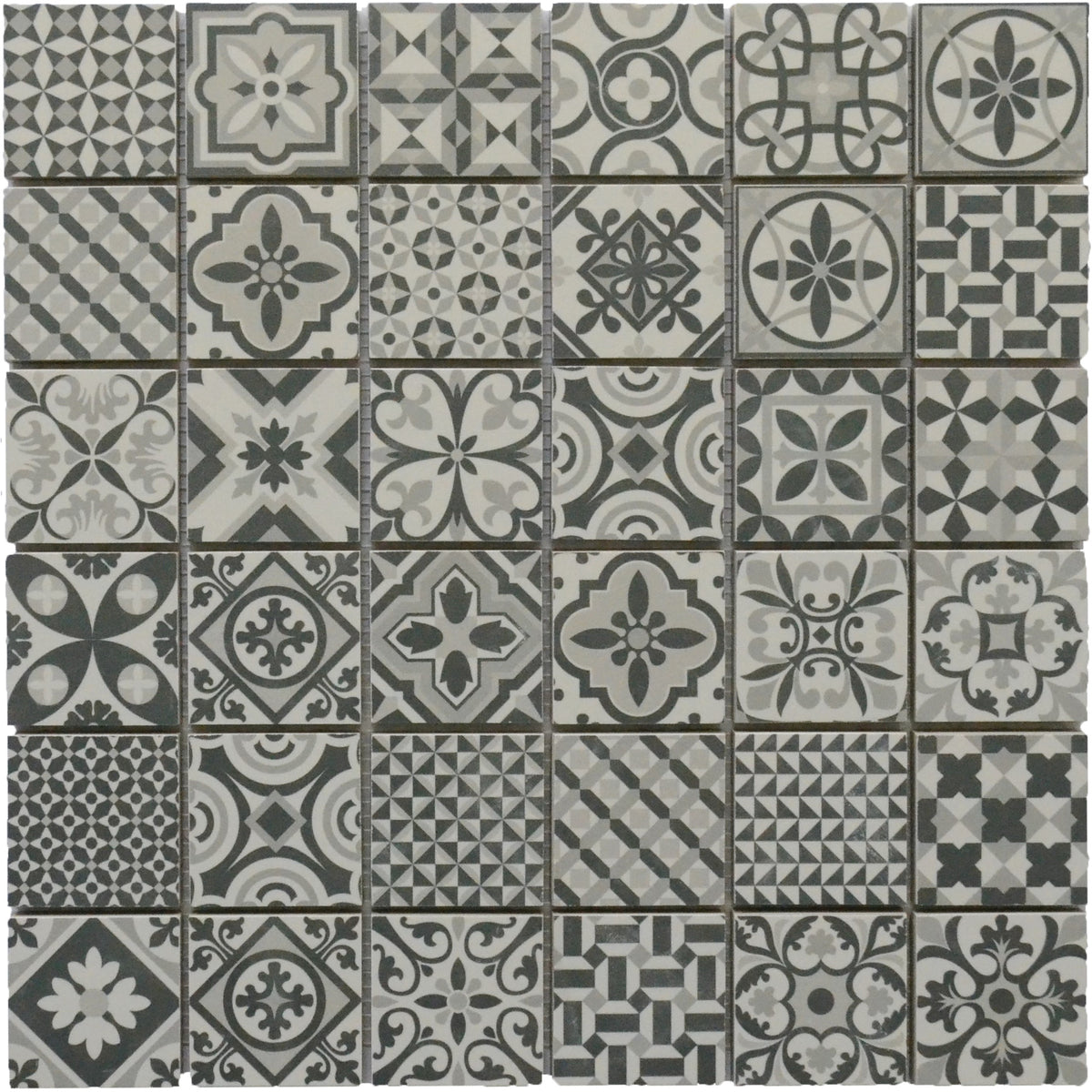 Mosaïque andalousie grey