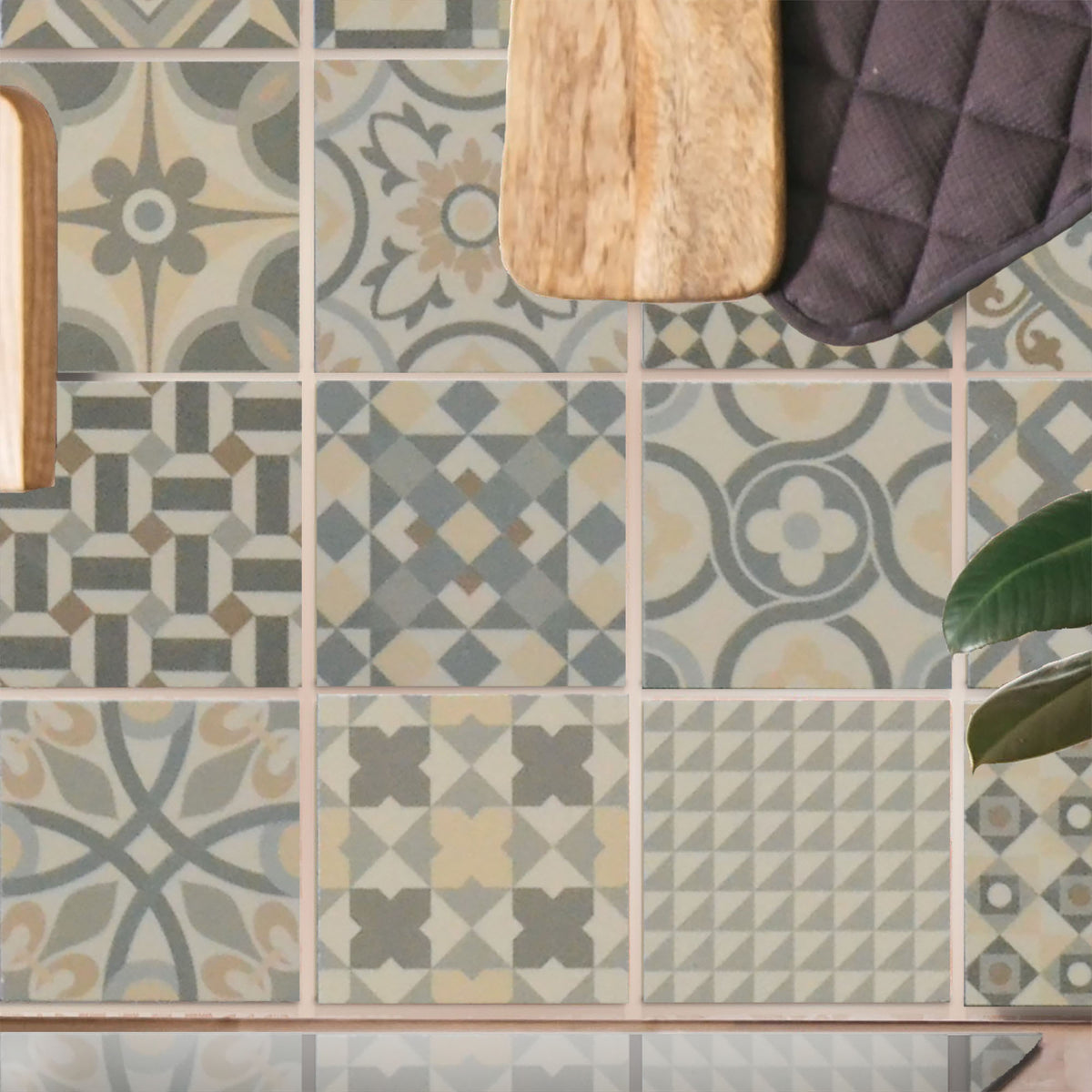 Mosaïque andalousie beige