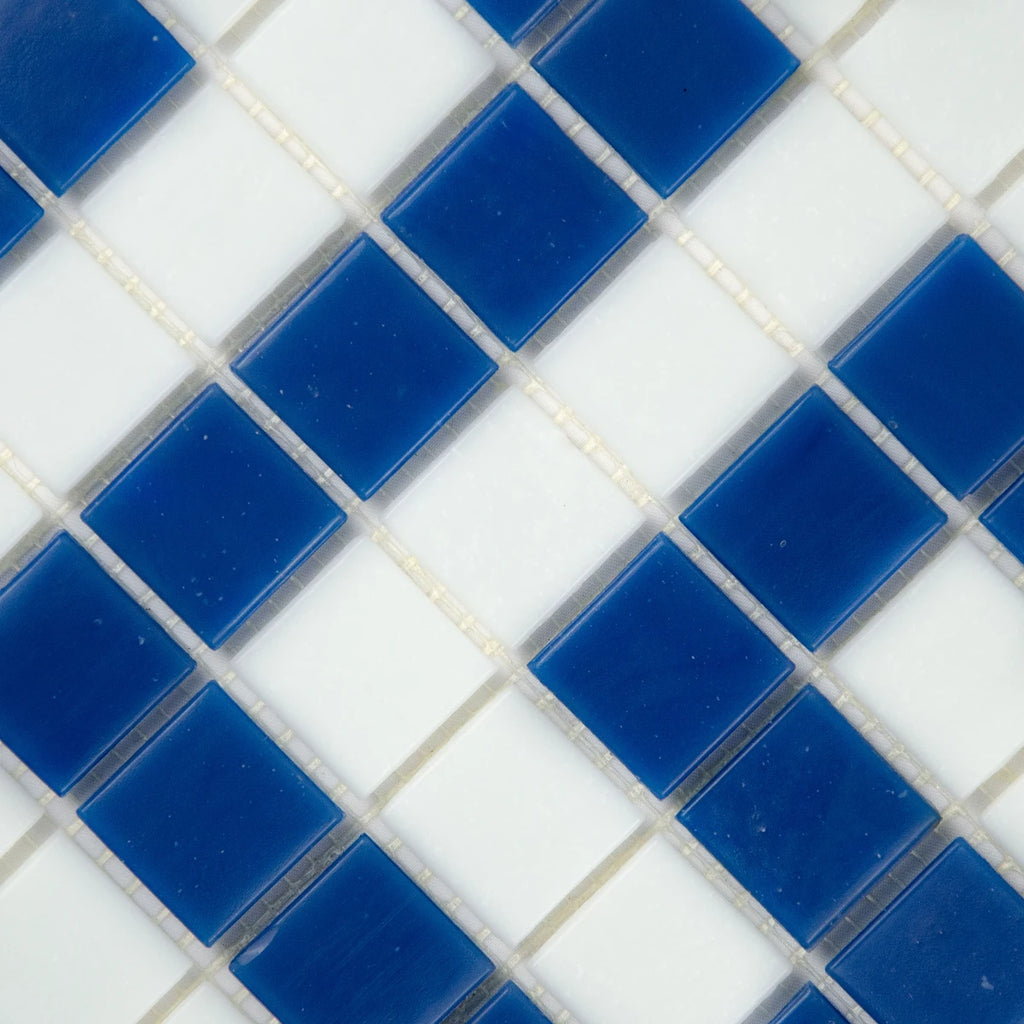 Mosaïque frise décoration grec blanc