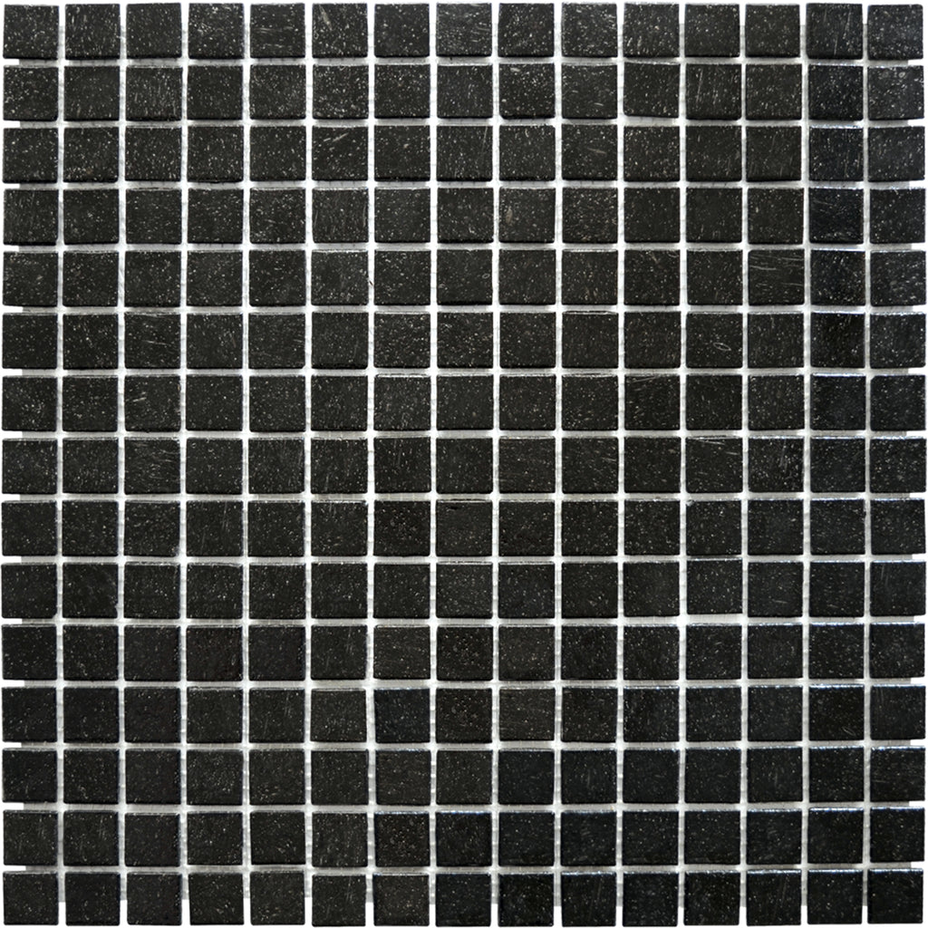 Mosaique decoration noir