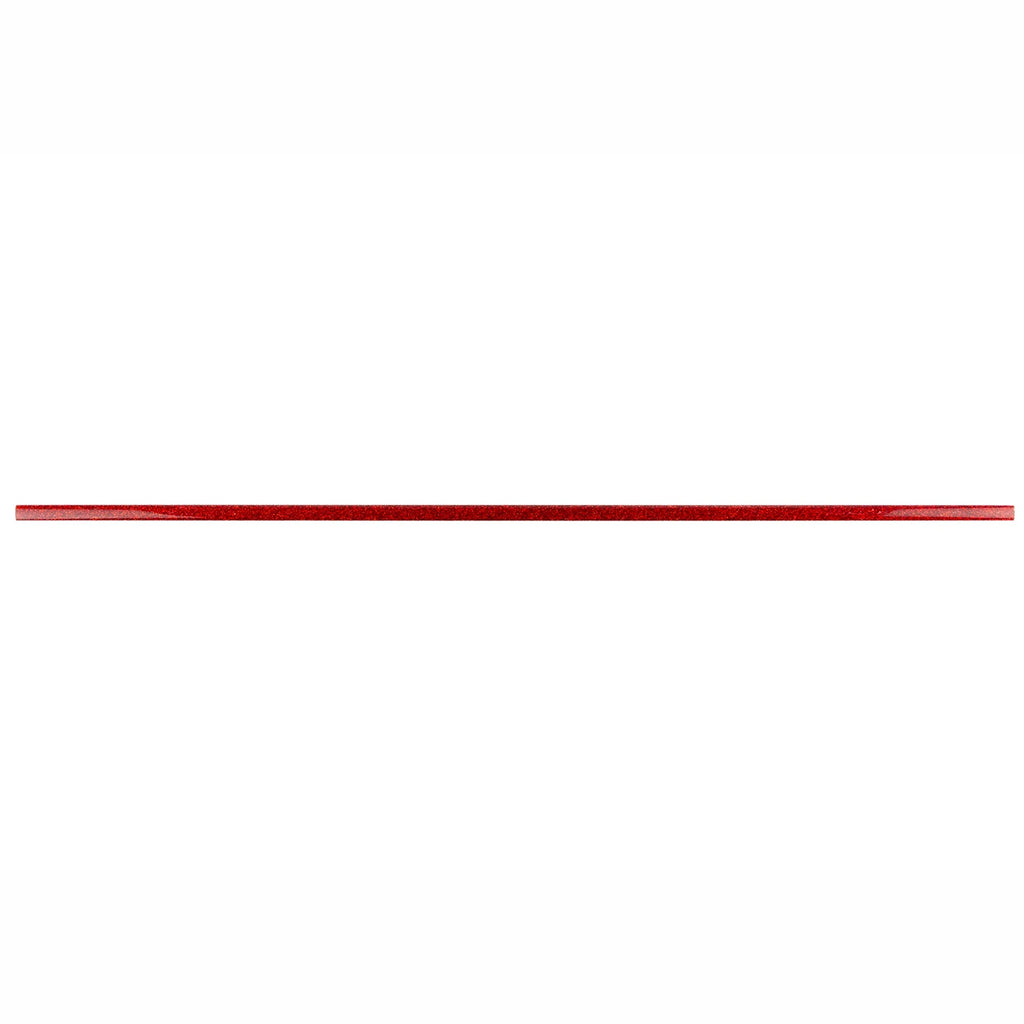 Listel paillette rouge