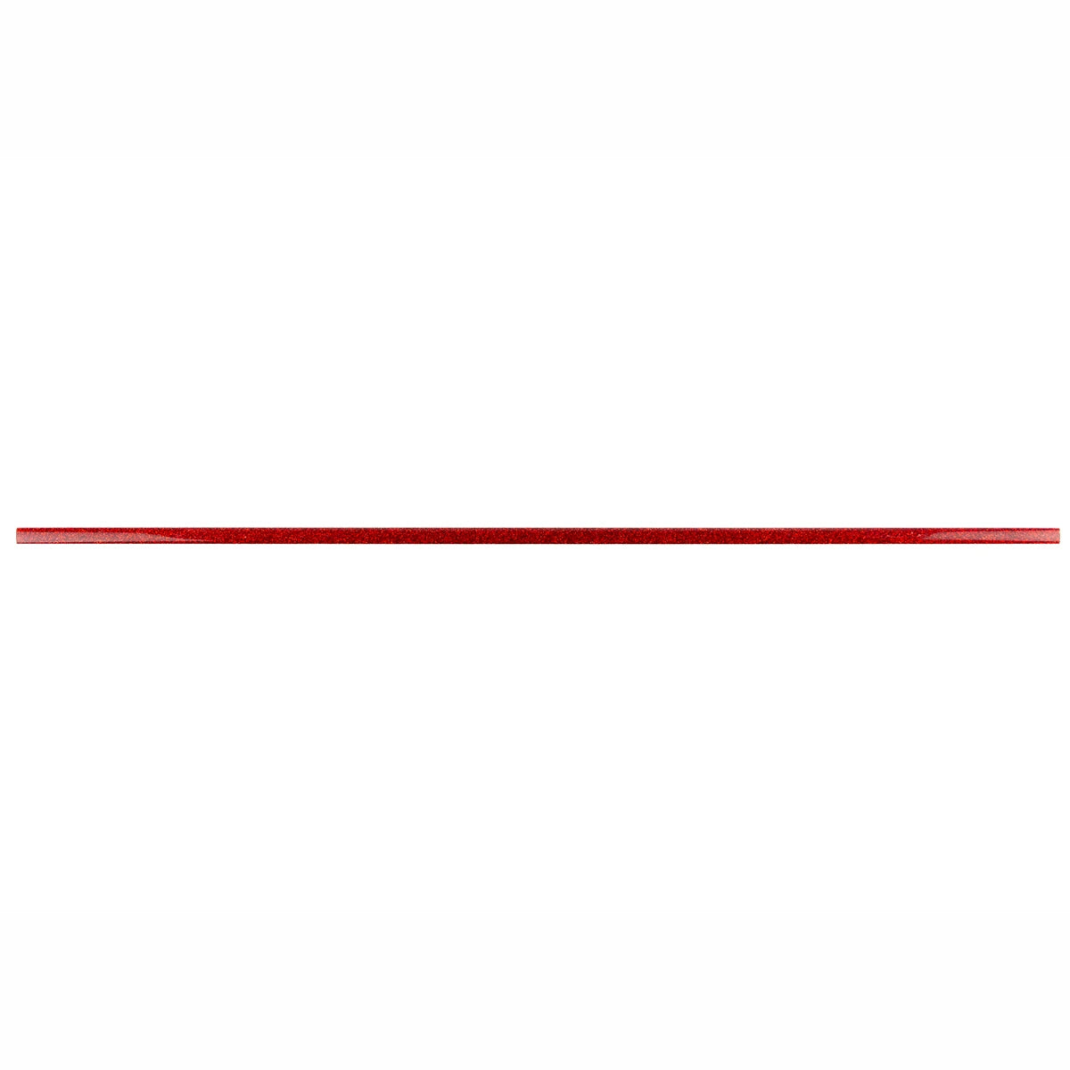 Listel paillette rouge