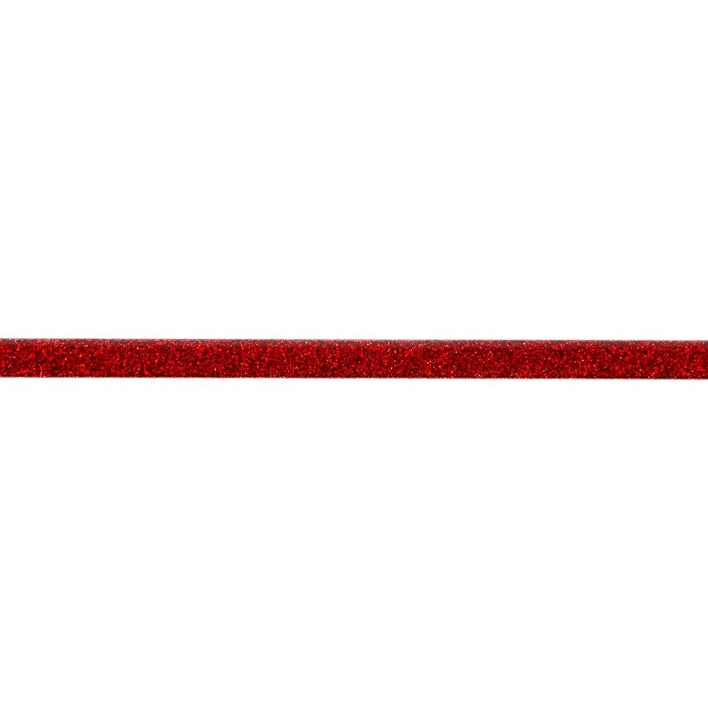 Listel paillette rouge