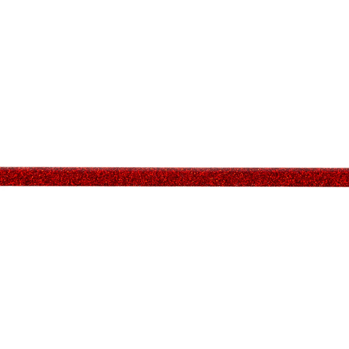 Listel paillette rouge