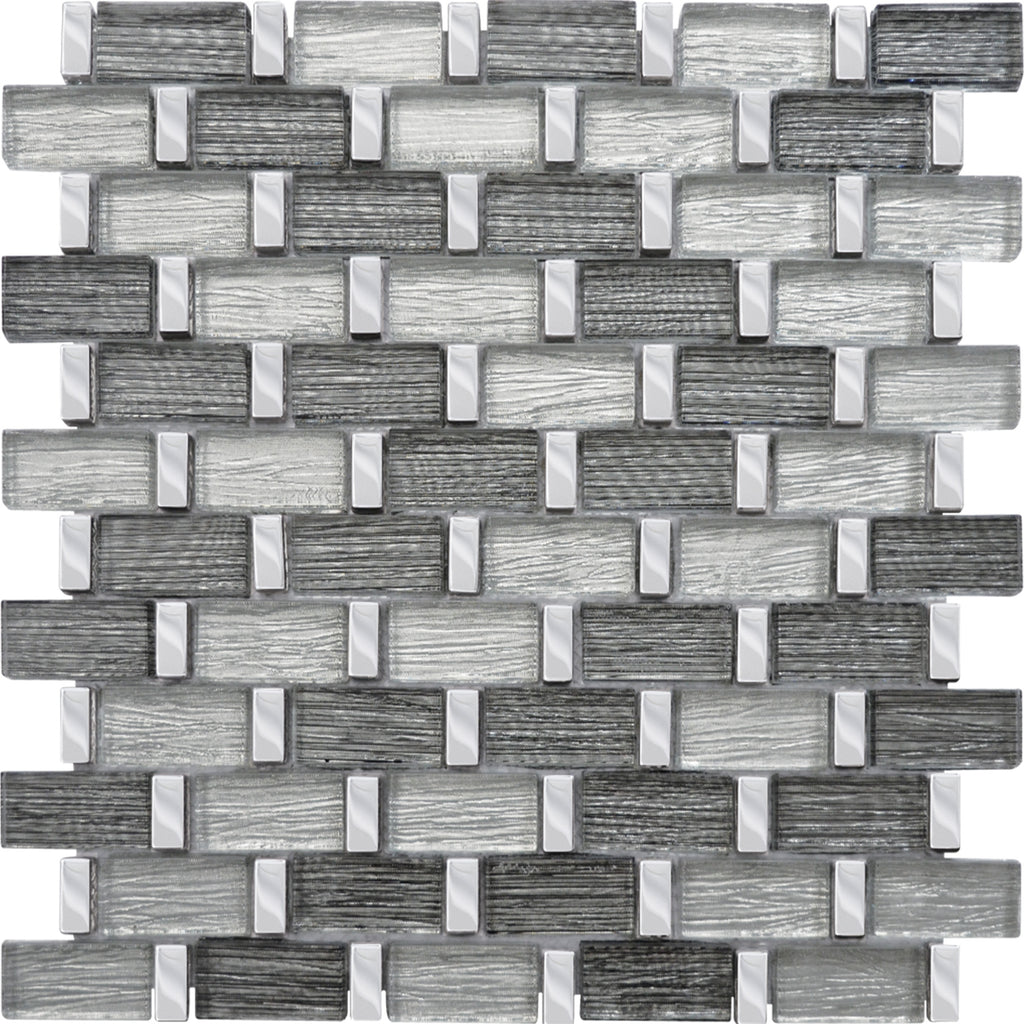 Mosaïque tissu briquette mix - Casa Linea Home