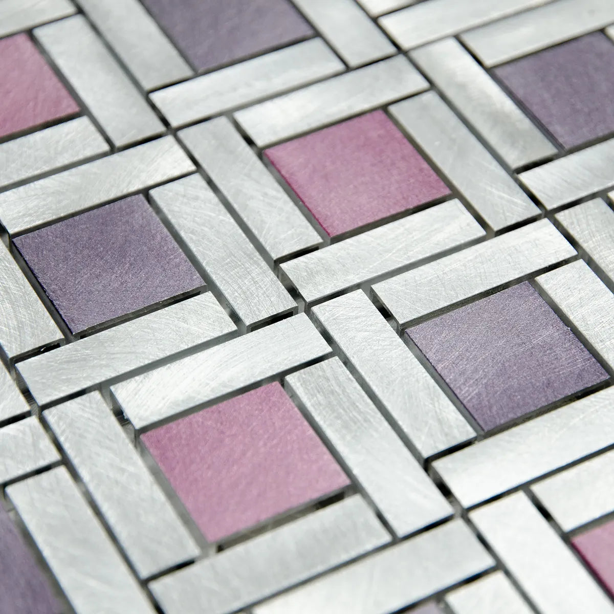 Mosaique meli melo violet