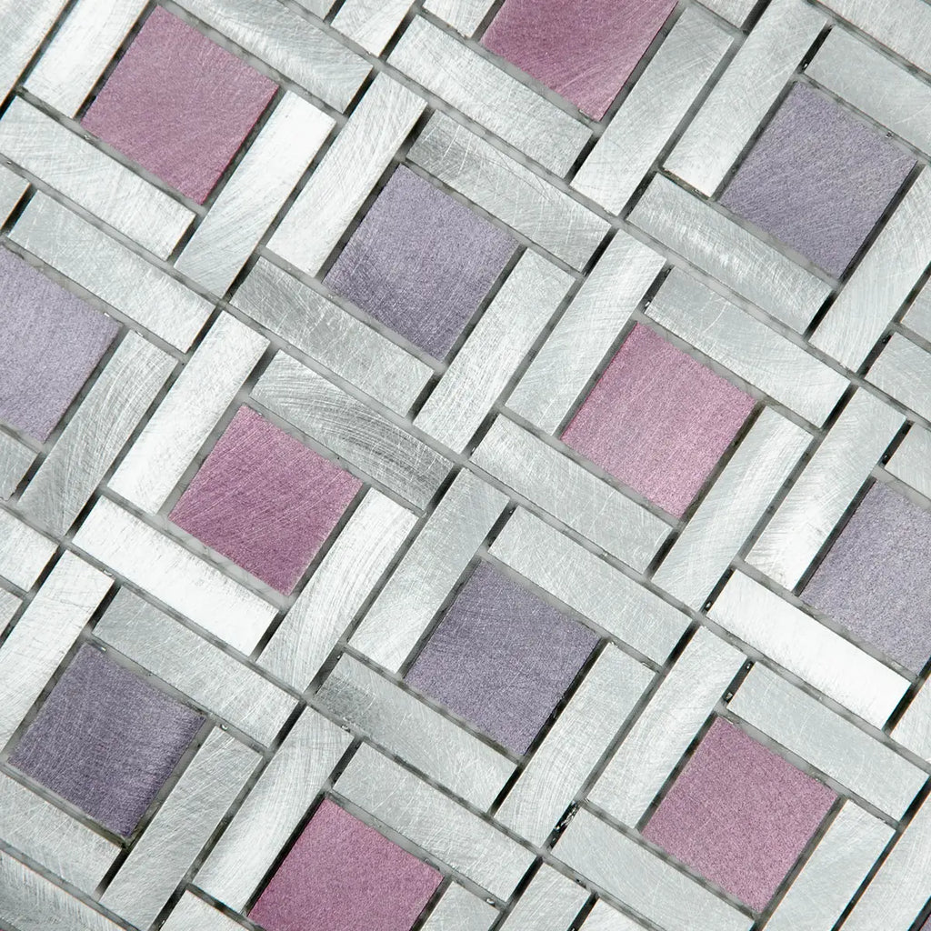 Mosaique meli melo violet