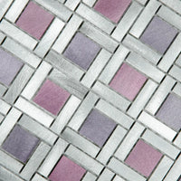 Mosaique meli melo violet