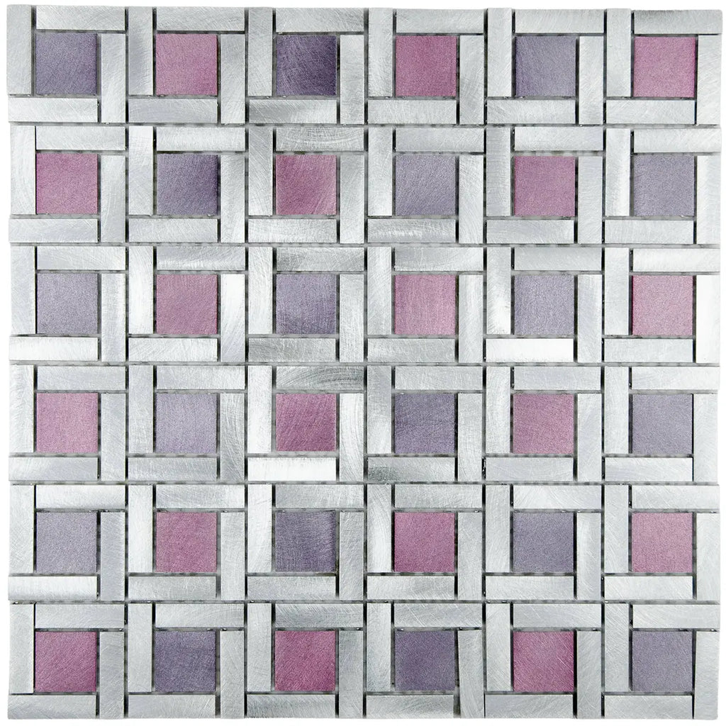 Mosaique meli melo violet