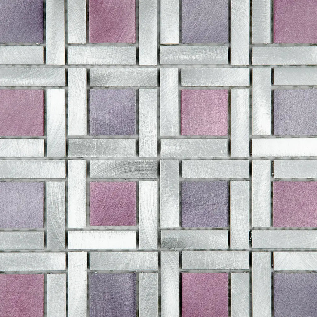 Mosaique meli melo violet