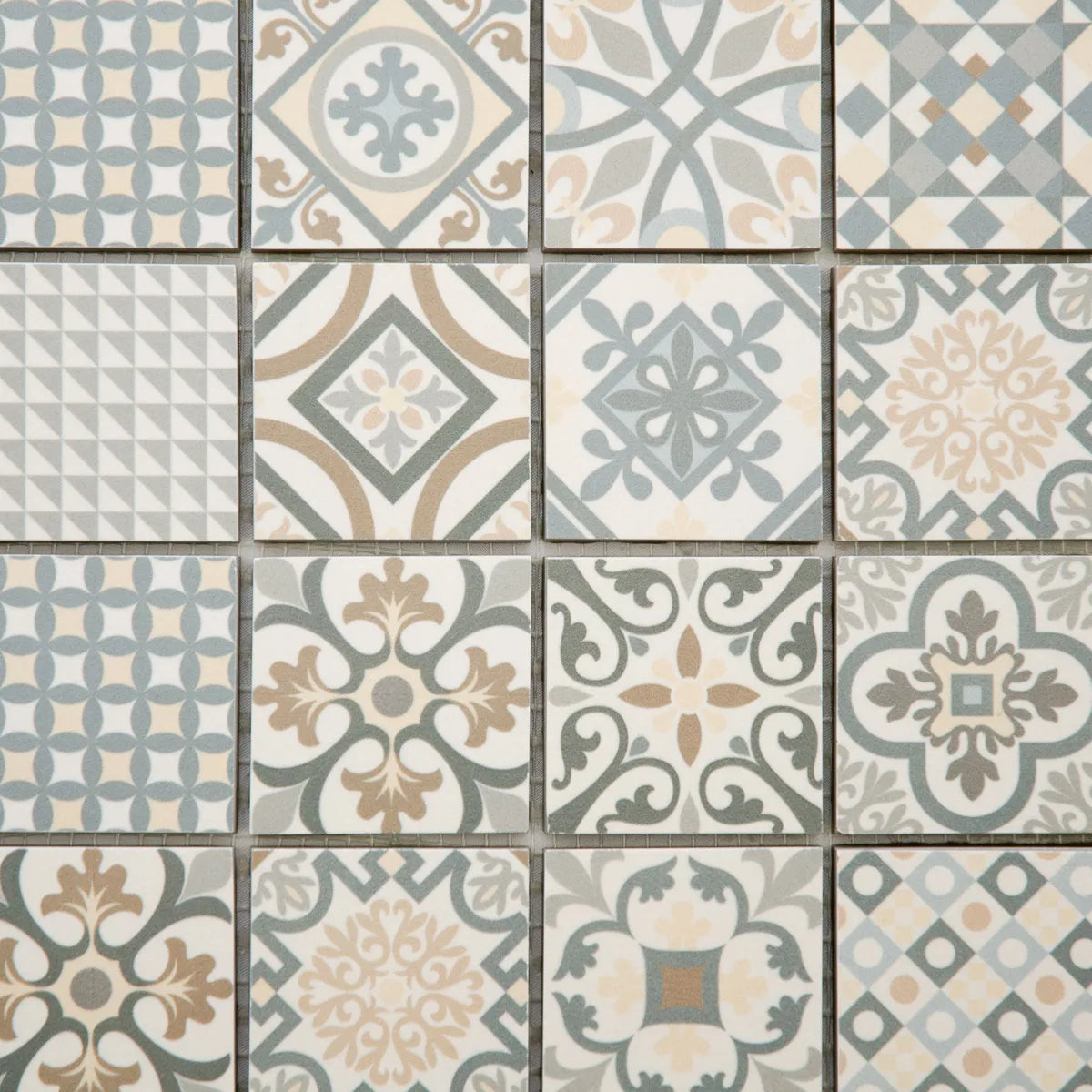 Mosaïque en céramique couleur zoomé