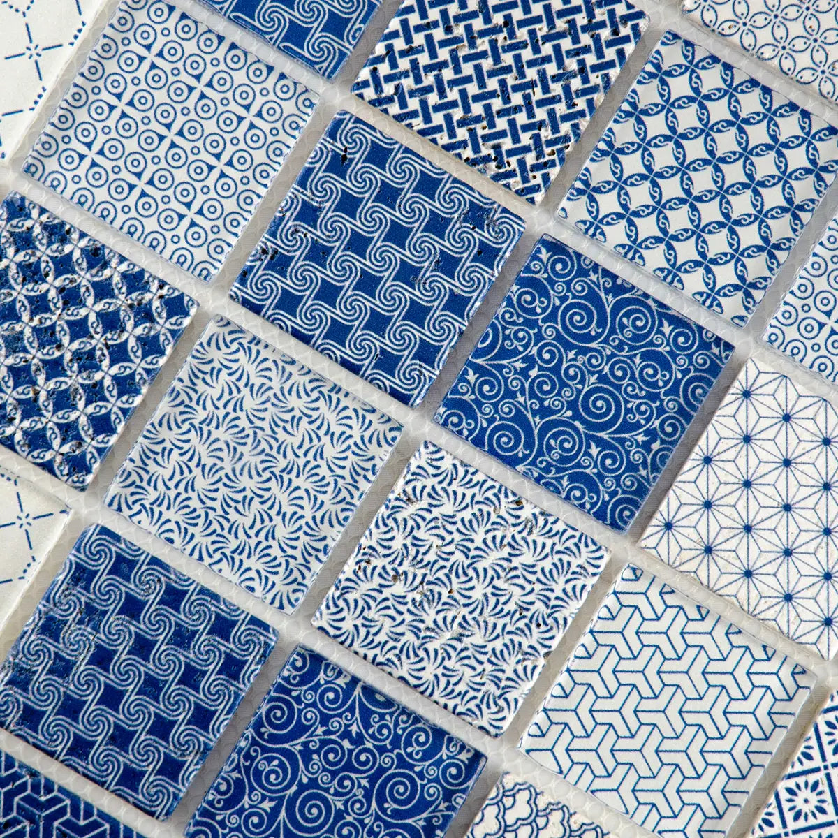Mosaïque argos bleu