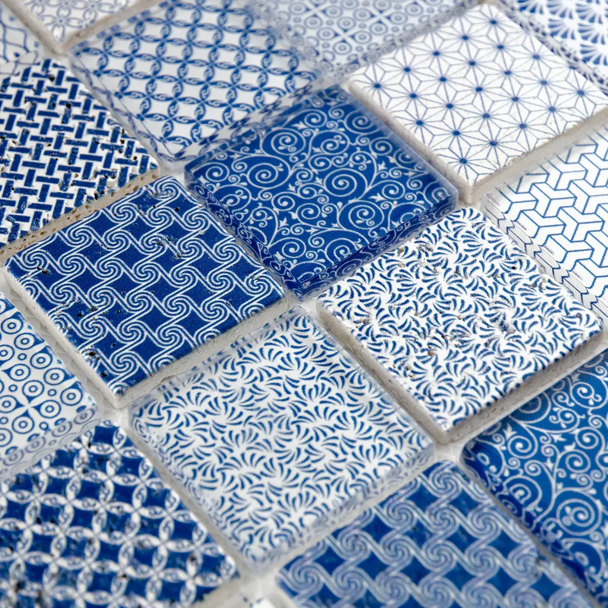 Mosaïque argos bleu