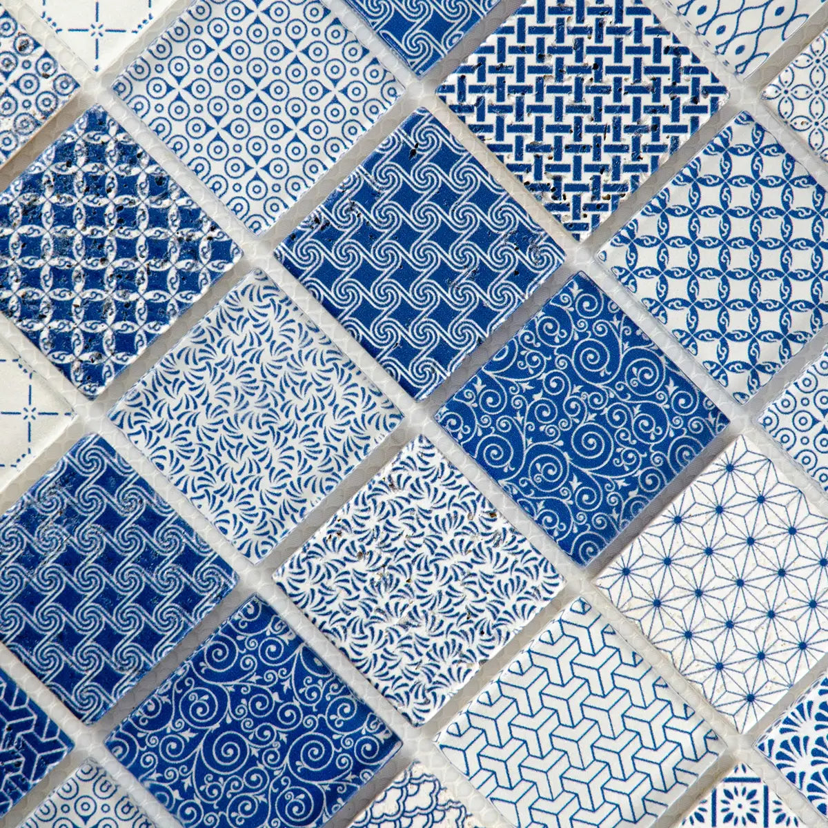 Mosaïque argos bleu