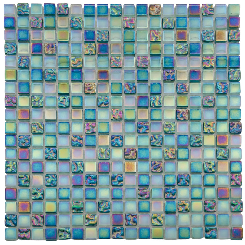 Mosaïque nacre vert