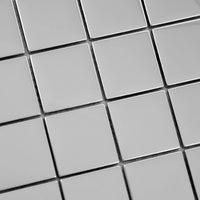 Mosaique tendances grand carre chrome