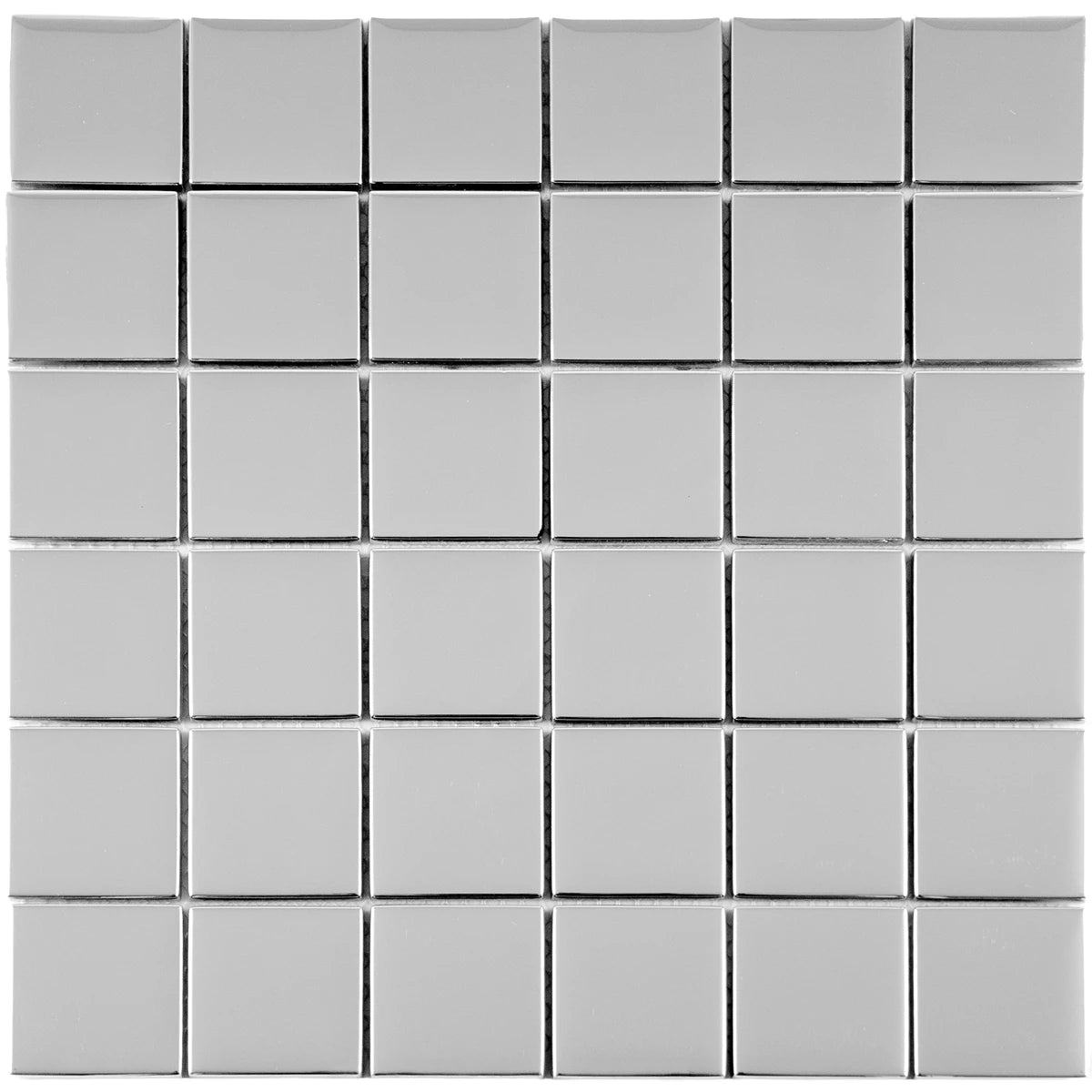Mosaique tendances grand carre chrome