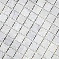 Mosaïque en marbre gris détails