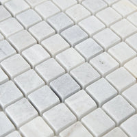 Mosaïque en marbre gris perspective