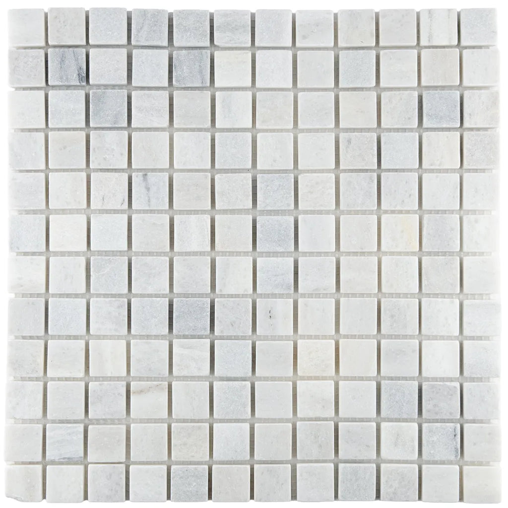 Mosaïque en marbre gris