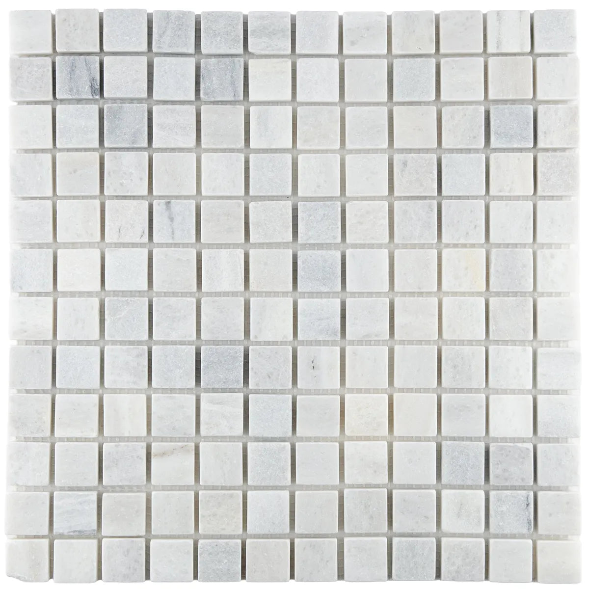 Mosaïque en marbre gris