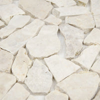 Mosaïque marbre palladien relief perspective composition carreaux crème
