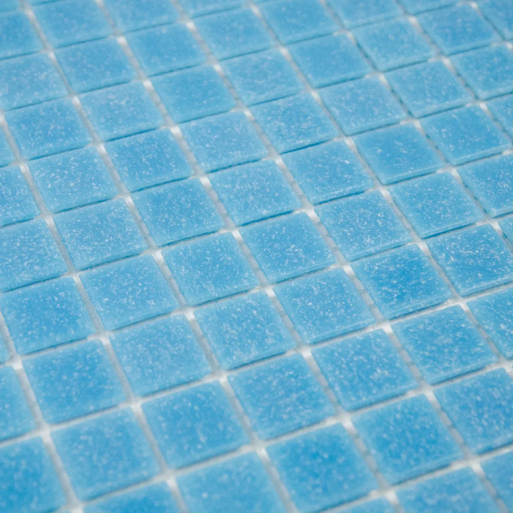 Texture pâte verre bleu mosaïque surface brillante matière colorée