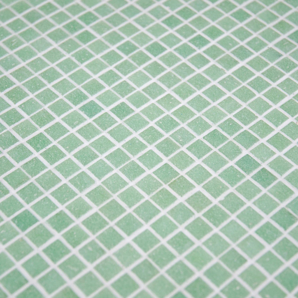 Mosaïque décoration vert clair papier