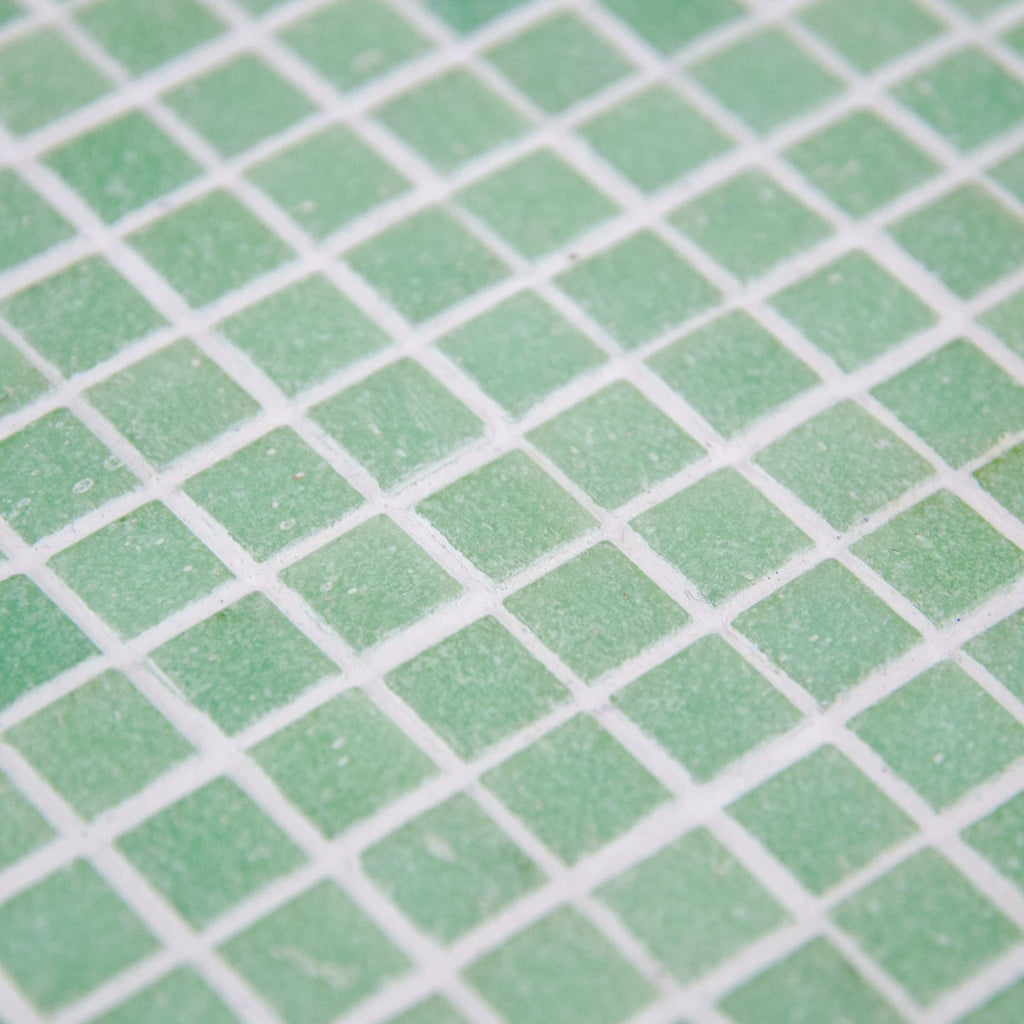 Mosaïque décoration vert clair papier
