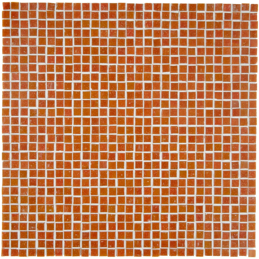 Mosaïque décoration rouge