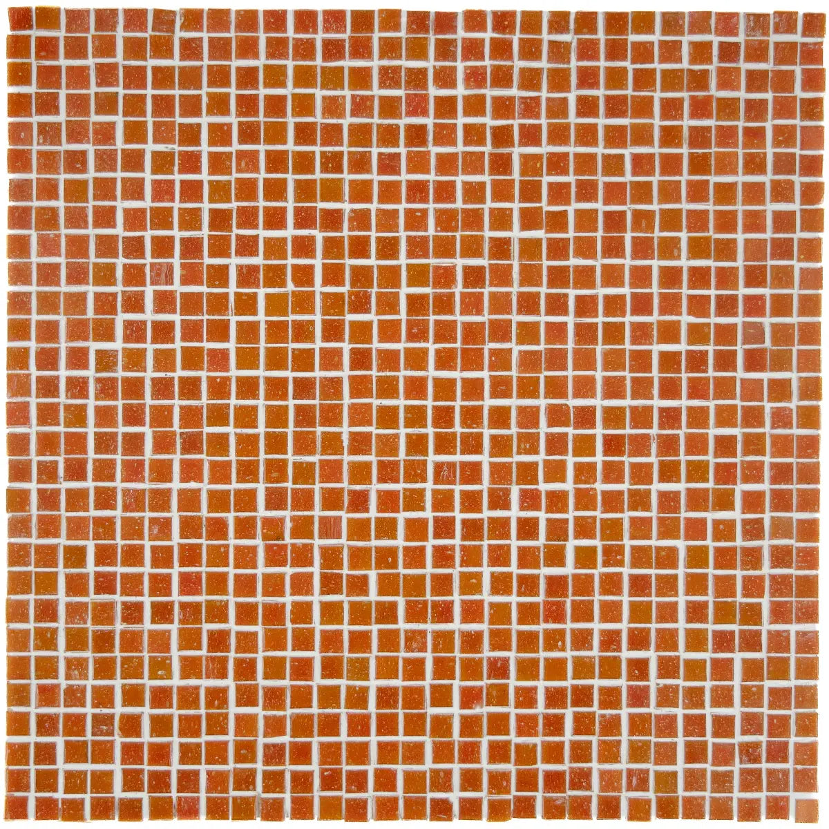 Mosaïque décoration rouge