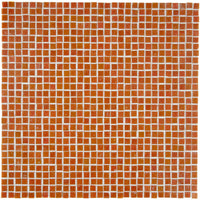 Mosaïque décoration rouge