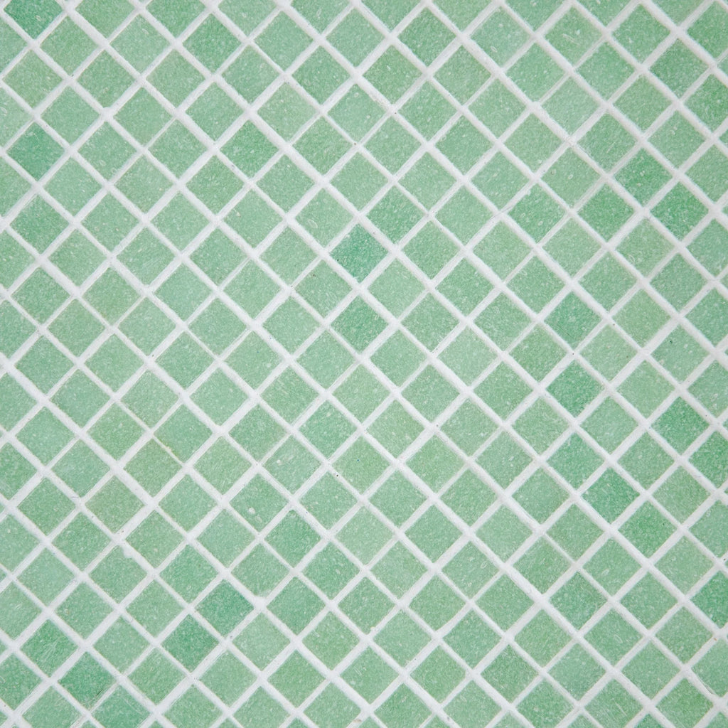 Mosaïque décoration vert clair papier