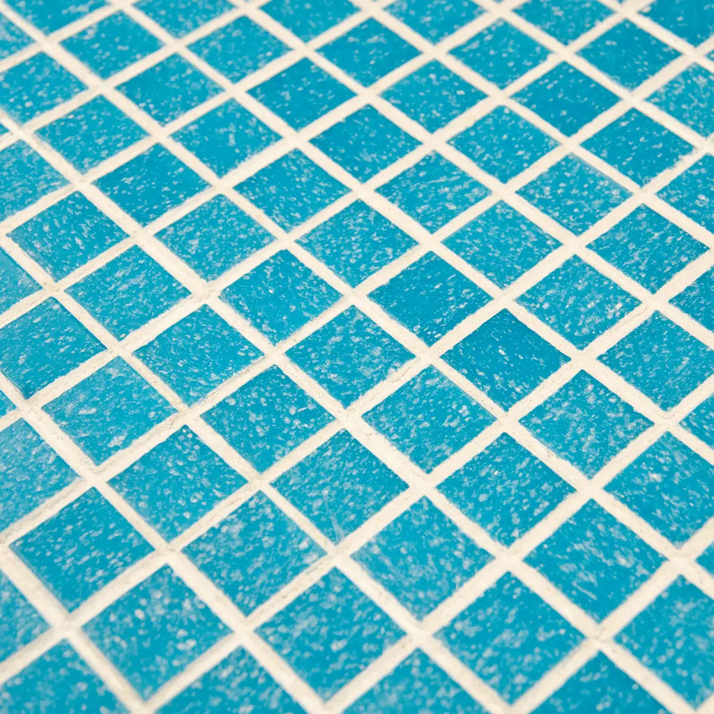 Mosaique decoration bleu