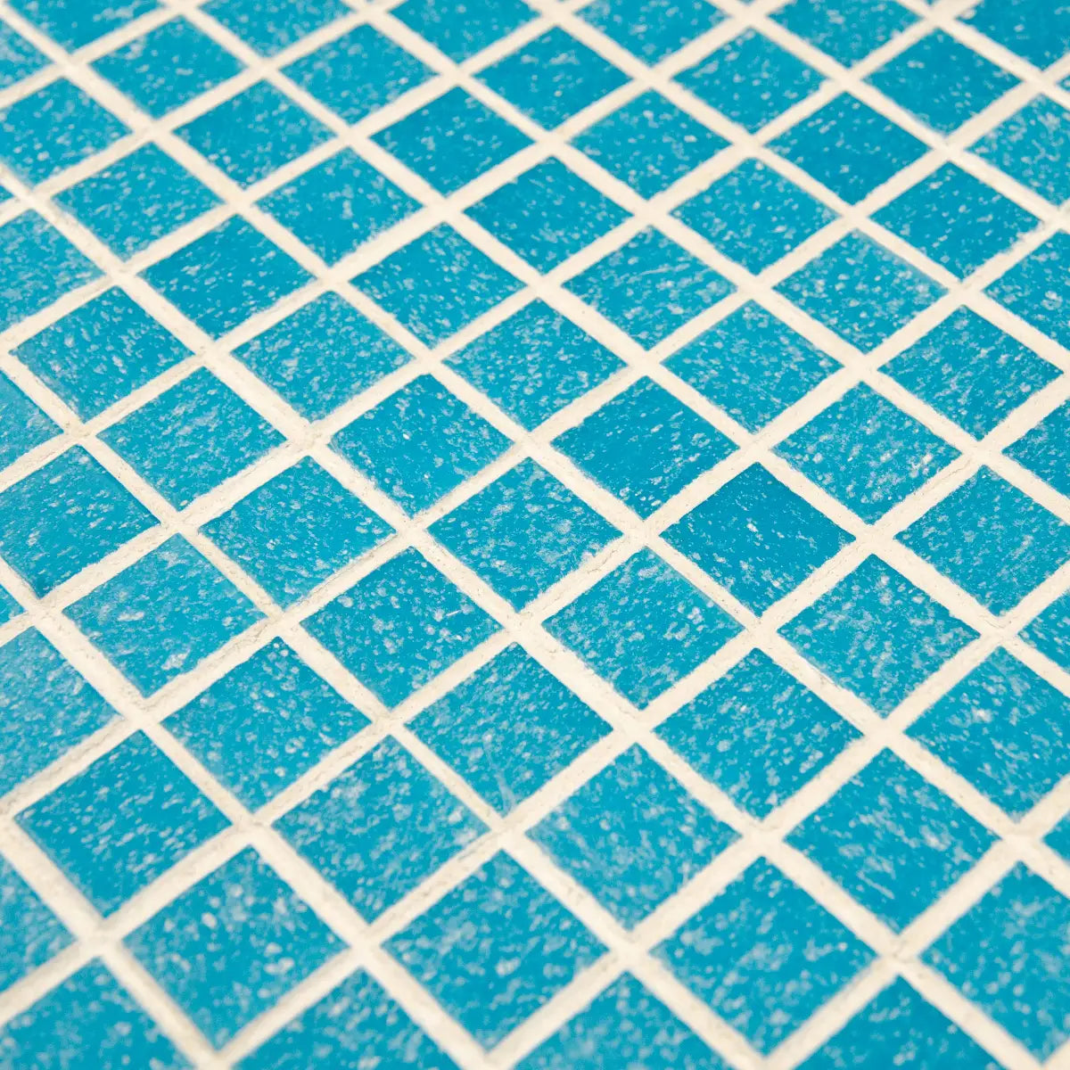 Mosaique decoration bleu