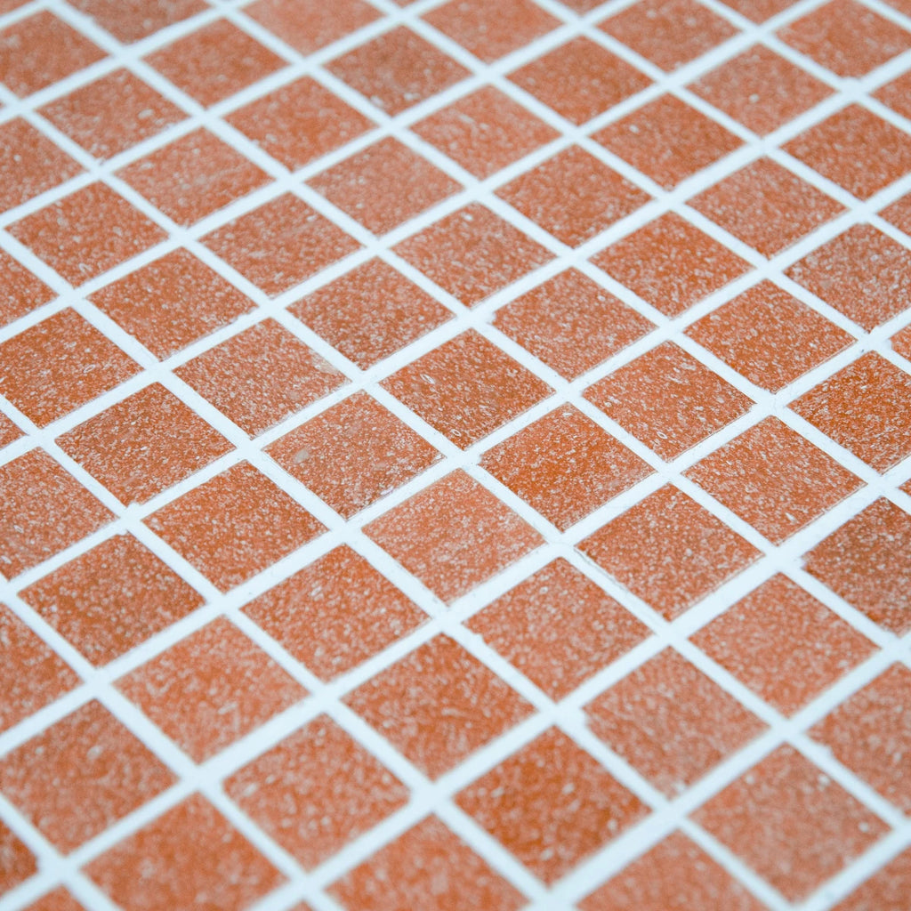 Mosaique orange saumon papier
