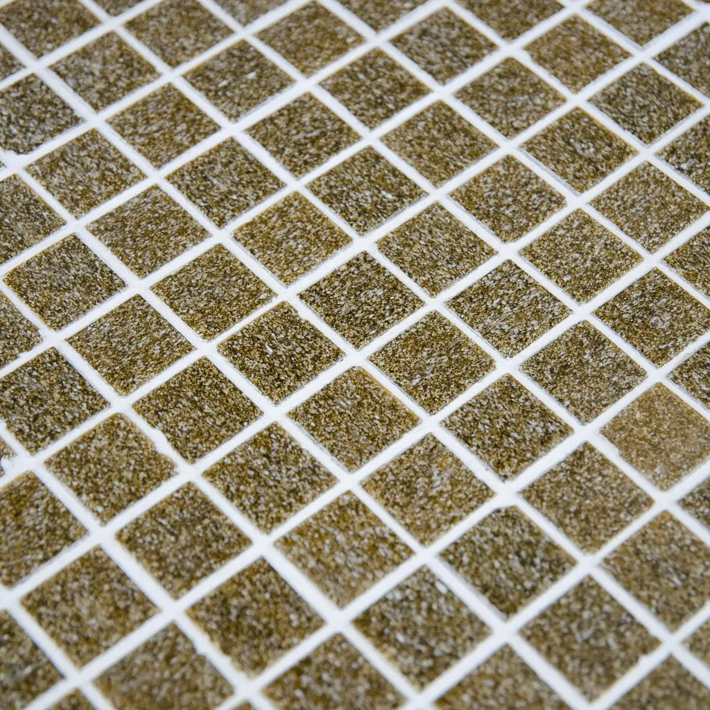 Mosaïque décoration marron foncé papier