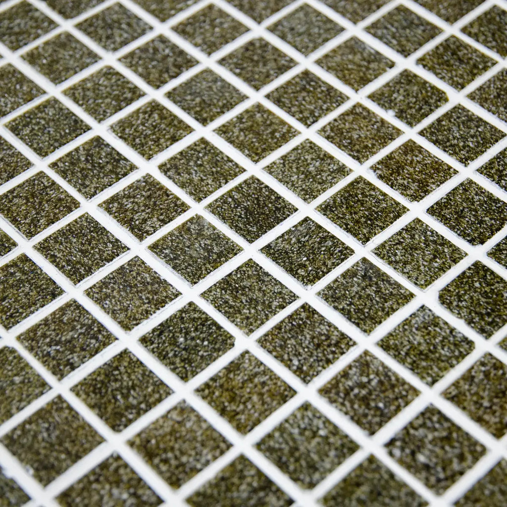 Mosaique decoration marron papier b75