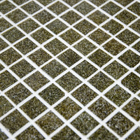 Mosaique decoration marron papier b75