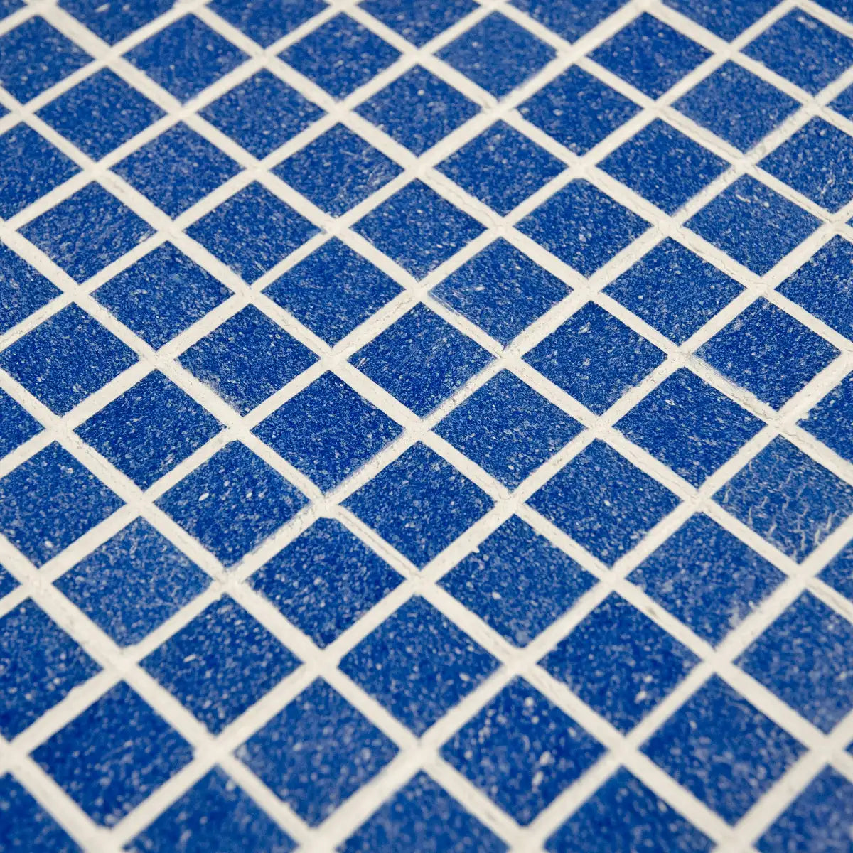Mosaique decoration bleu marine