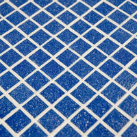 Mosaique decoration bleu marine