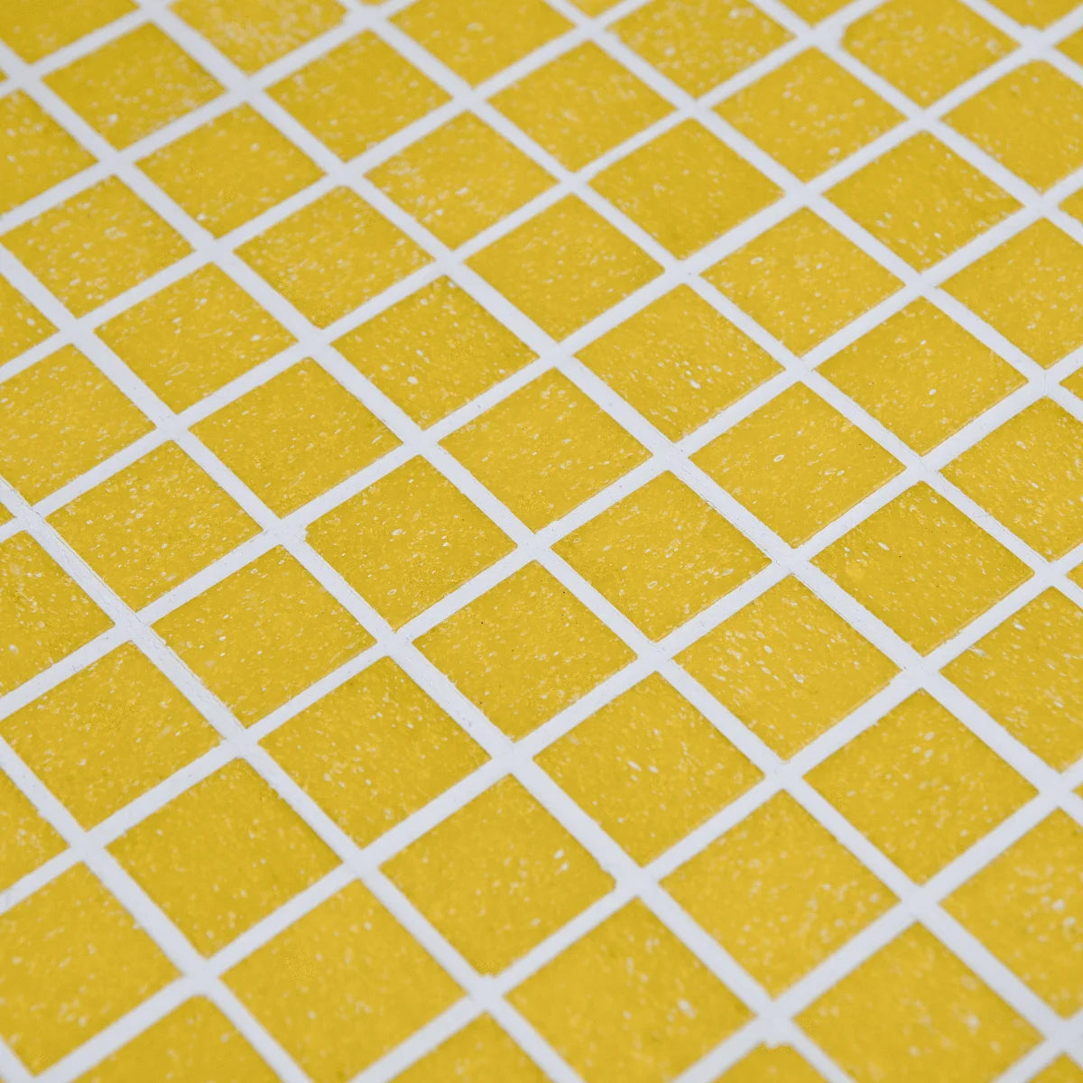 Mosaique decoration jaune papier