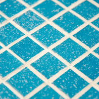 Mosaique decoration bleu