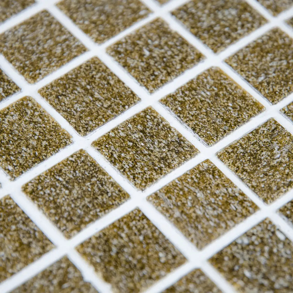Mosaïque décoration marron foncé papier
