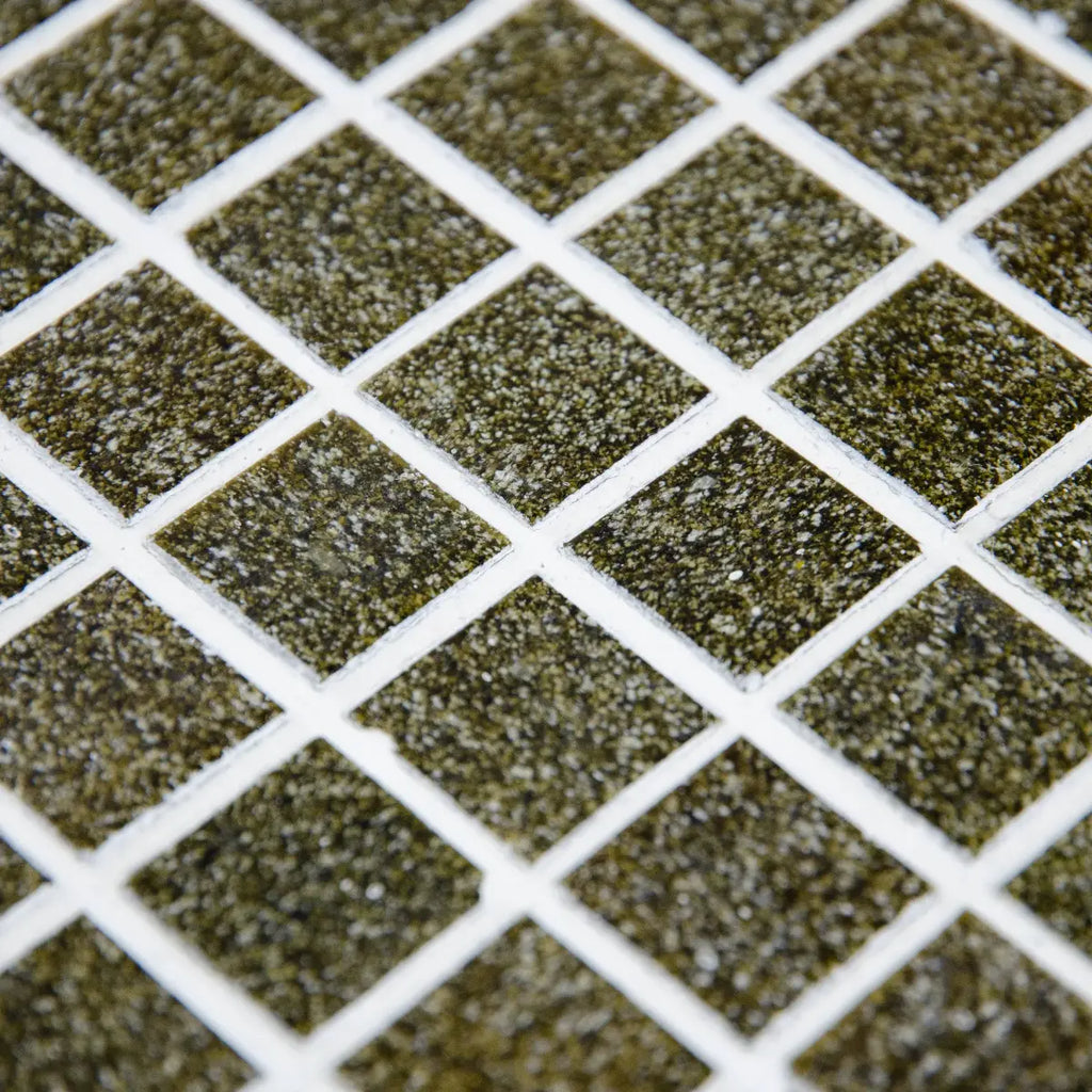Mosaique decoration marron papier b75