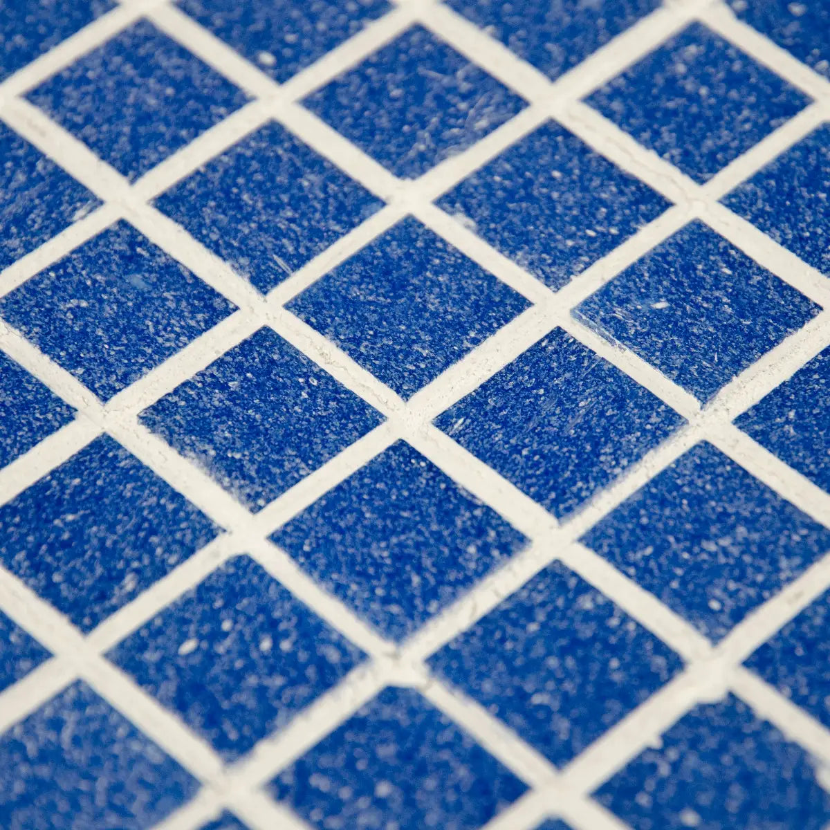 Mosaique decoration bleu marine
