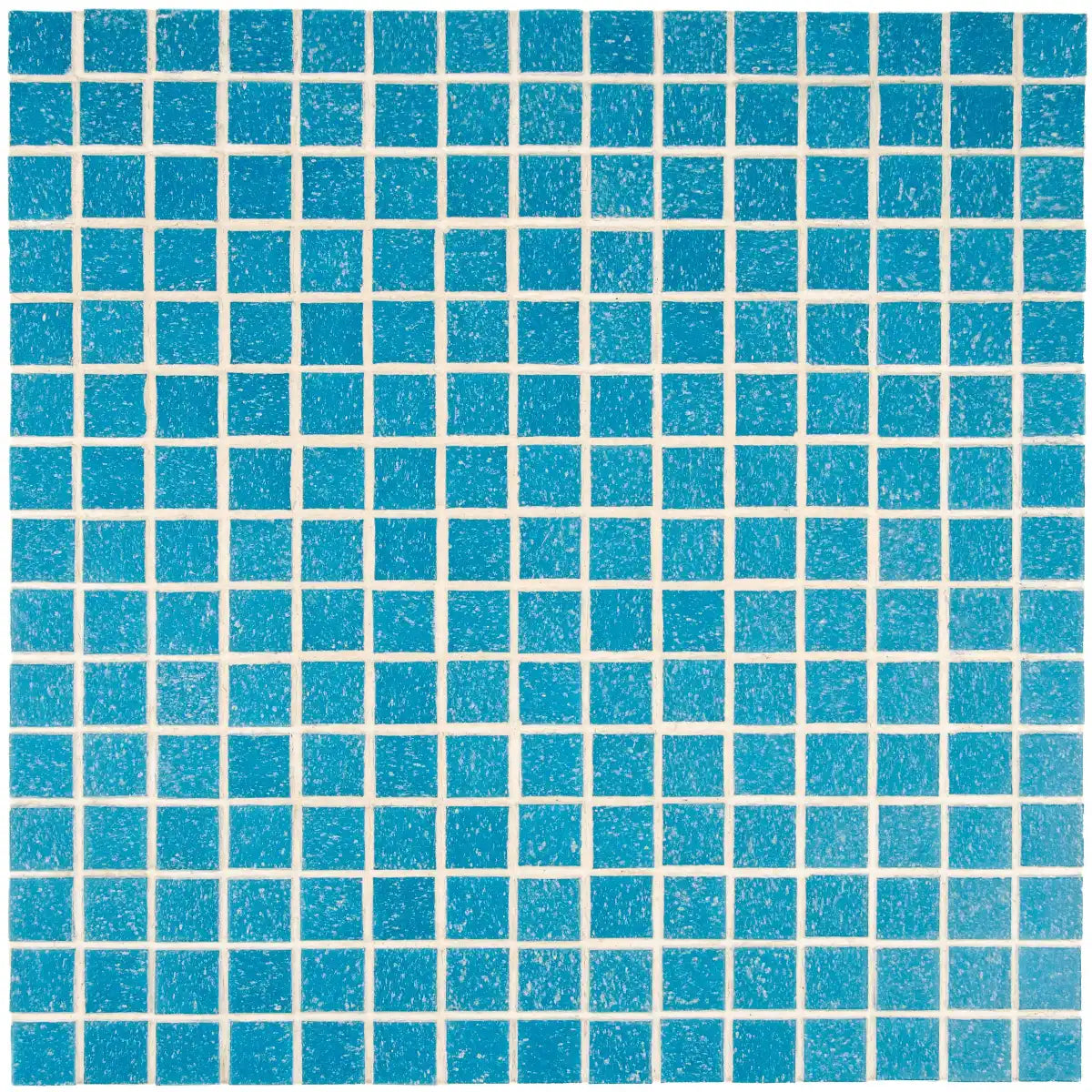 Mosaique decoration bleu