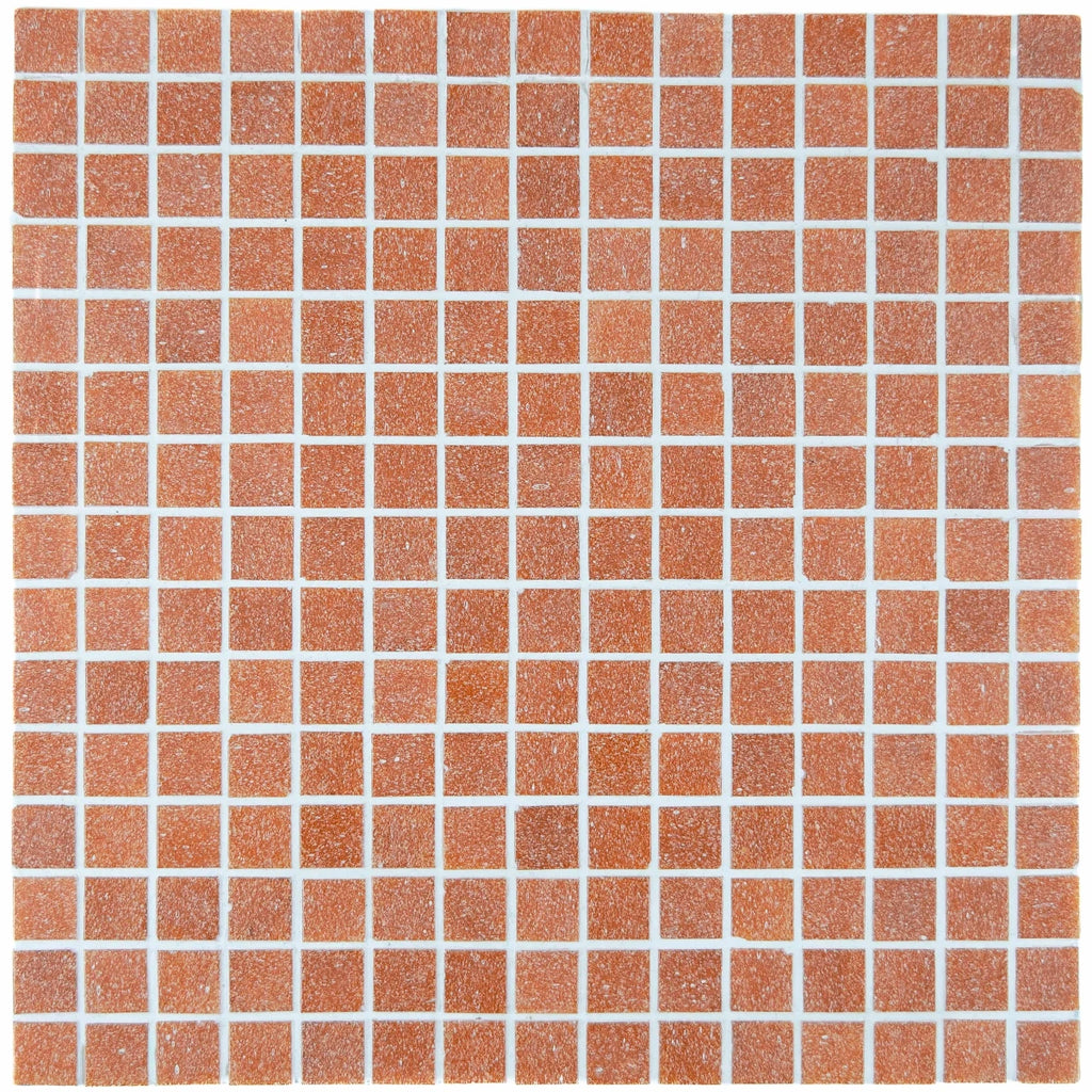 Mosaique orange saumon papier