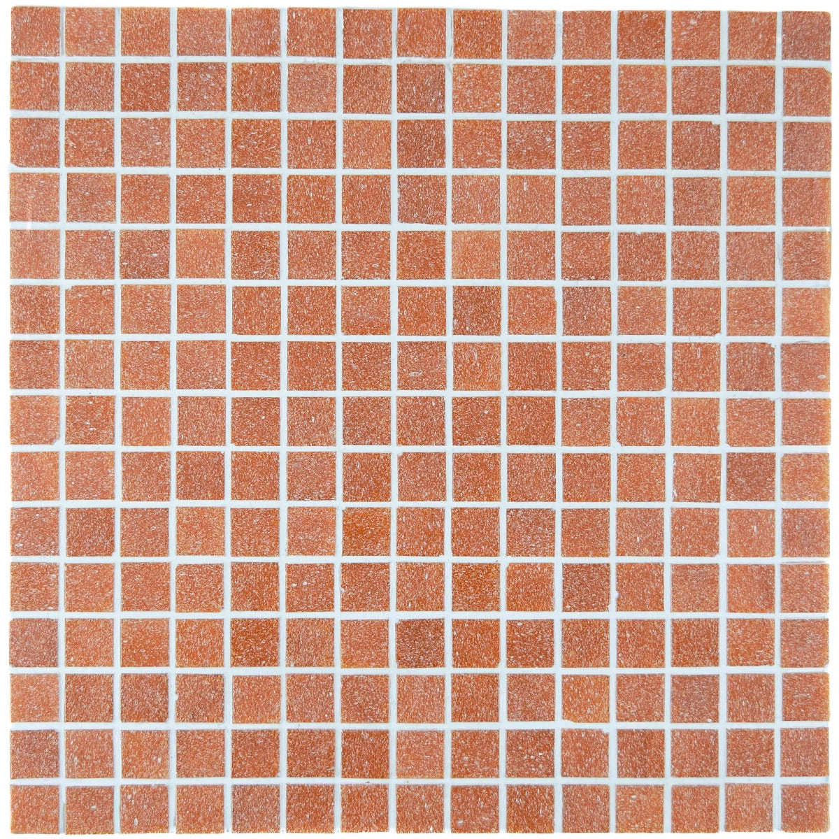 Mosaique orange saumon papier
